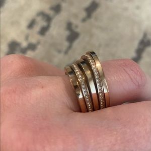Michael Kors Ring Rose Gold 